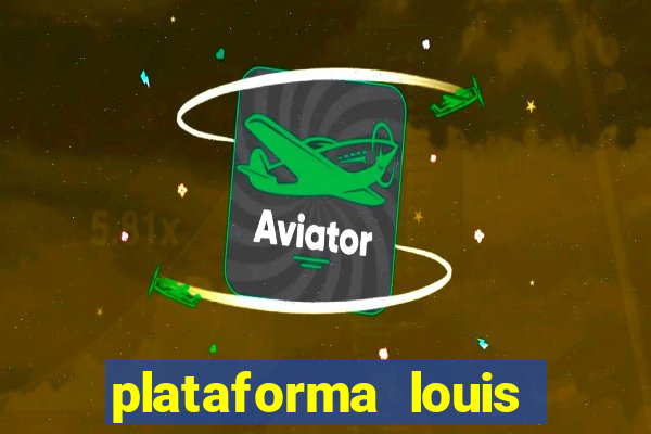 plataforma louis vuitton 777